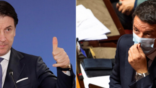 Conte riceve avviso di sfratto da Renzi.