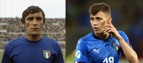 Gigi Riva elogia Barella: 'È il calciatore italiano più forte'.