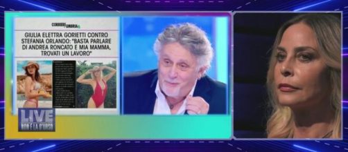 Grande Fratello, Roncato ancora contro Orlando: 'La ex di Roncato, che cominci a dire che è la moglie del povero Simone'.