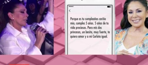 Isabel Pantoja envía un audio para mostrar la verdad de su mensaje a su nieta Ana