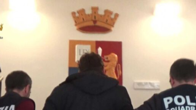 L'operazione antidroga &egrave; stata eseguita dalla polizia.