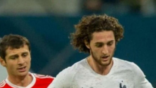Adrien Rabiot, centrocampista della Juventus.