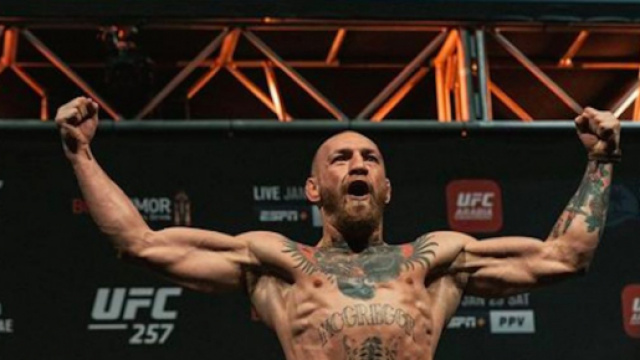 Conor McGregor, légendaire superstar du MMA revient sur le ring. ©thenotoriousmma Instagram