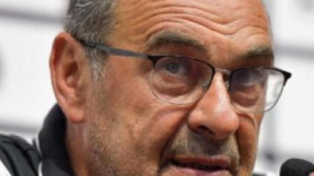 Maurizio Sarri, ex tecnico della Juventus.