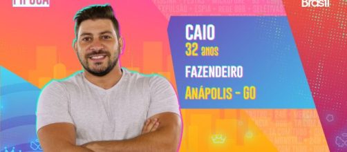 Caio é participante do 'BBB21'. (Reprodução/TV Globo)