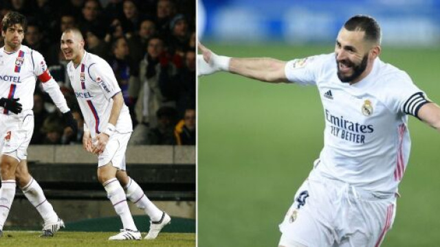 Benzema à l'OL, son ancien agent annonce une grosse avancée et enflamme les Lyonnais. Photo montage