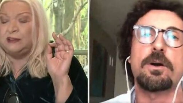 Maria Giovanna Maglie e Danilo Toninelli.