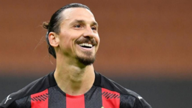 Zlatan Ibrahimovic, punta del Milan.