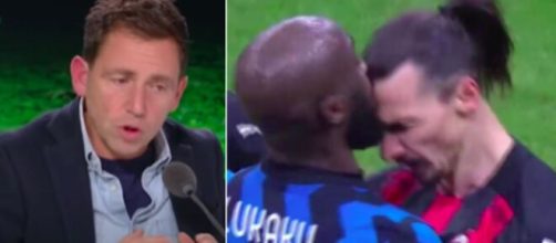 Daniel Riolo se fait détruire sur Twitter après ses propos concernant Ibrahimovic et Lukaku - Photo montage