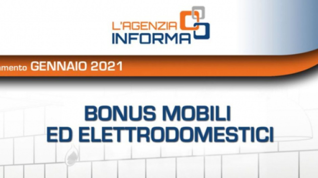 Bonus mobili 2021: aumenta a 16.000 Euro l&rsquo;importo massimo di spesa agevolabile