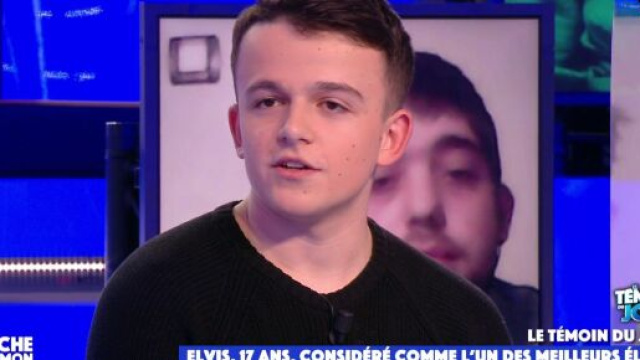 Le témoignage d'Elvis Bajrami, un lycéen brillant menacé d’expulsion dans TPMP. ©C8 Capture