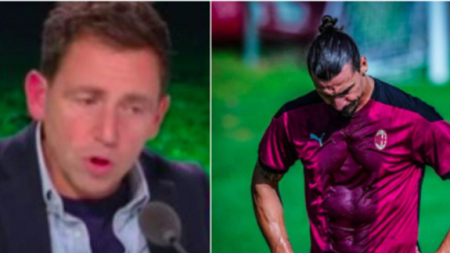 Daniel Riolo se paye encore une fois Zlatan Ibrahimovic - ©RMC Capture/ Capture iamzlatanibrahimovic Instagram