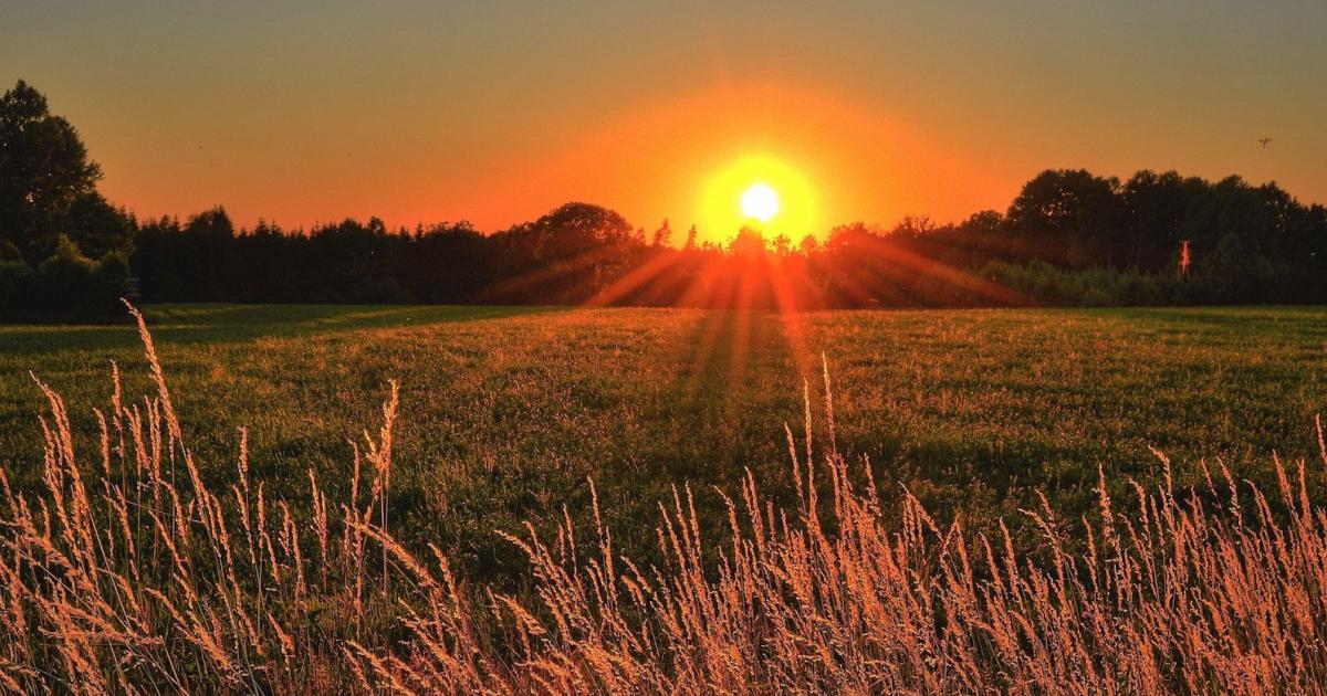 Sunrise Over Mountains