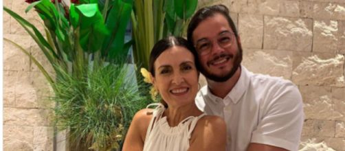 Fátima Bernardes e Túlio Gadelha passaram a virada de ano juntos. (Reprodução/Instagram/@fatimabernardes)