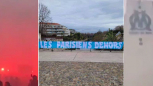 Les supporters de l'OM très en colère aujourd'hui aux abords de la commanderie - Photo captures d'écran Vidéo et photos Twitter