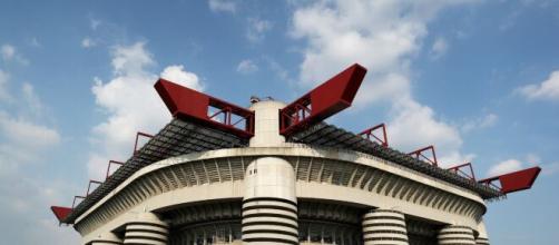 Lo stadio di San Siro a Milano.