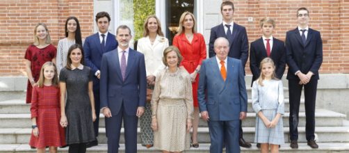 Una foto de la familia Borbón completa. Sólo faltan Jaime de Marichalar (divorciado) e Iñaki Urdangarin (preso).