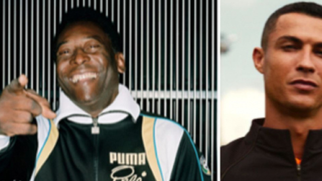 Pelé s'auto proclame 'meilleur buteur de tous les temps' - ©capture d'écran Instagram @pele/ Instagram @cristiano