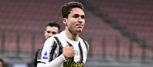 Juventus, Federico Chiesa devastante contro il Milan