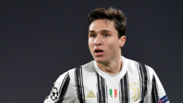 Federico Chiesa, giocatore della Juventus.