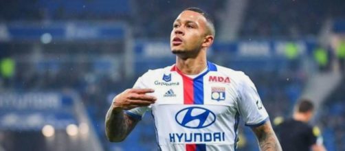 Memphis Depay, attaccante del Lione.