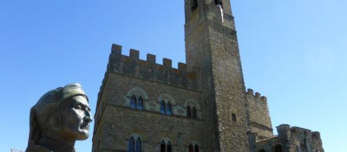 Itinerari danteschi in Toscana: Castello di Poppi, nel Casentino.