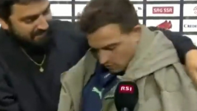 Shaqiri fait un bad buzz avec une veste polémique (capture YouTube)