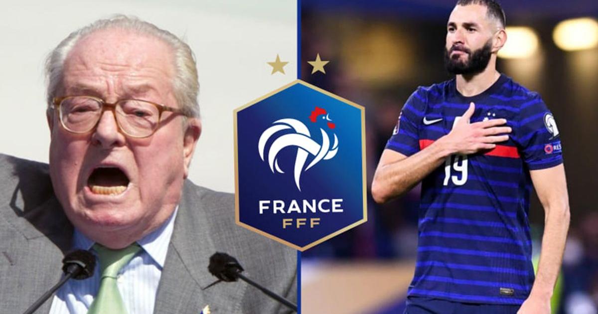 Jean-Marie Le Pen anima a Karim Benzema tras el Francia-España y enciende la web