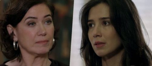 Marta e Cora em 'Império' (Fotomontagem/Reprodução/TV Globo)