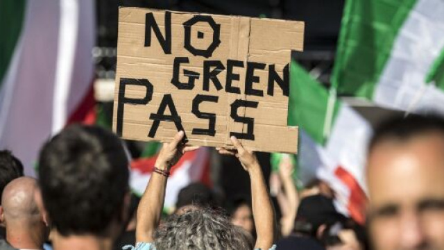 Forza Nuova e gli scontri alla manifestazione no green pass.