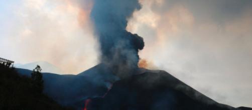 El volcán de La Palma ha provocado varios temblores durante la noche (Twitter, involcan)