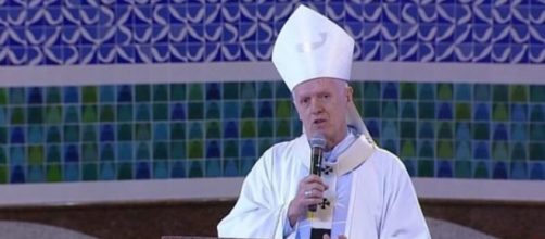 Arcebispo faz discurso duro no dia de Nossa Senhora Aparecida (Reprodução/TV Aparecida)