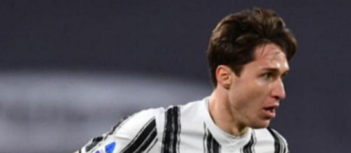 Federico Chiesa, centrocampista della Juventus.