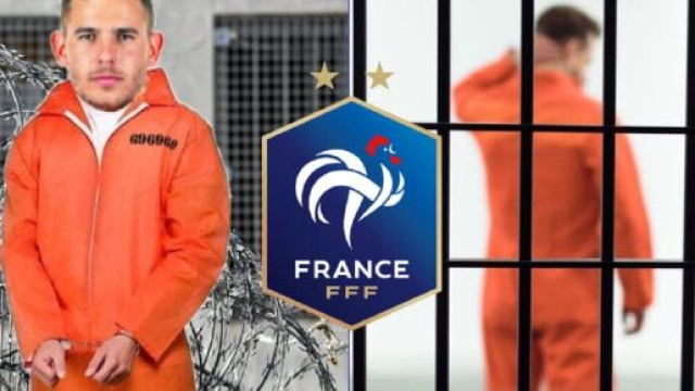 Lucas Hernandez a reçu l'ordre d'arriver en Espagne d'urgence pour entrer en prison (capture YouTube et montage photo)