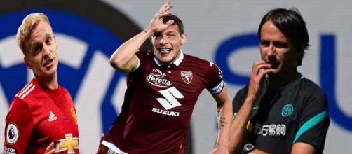 L'Inter con Belotti e Van De Beek.