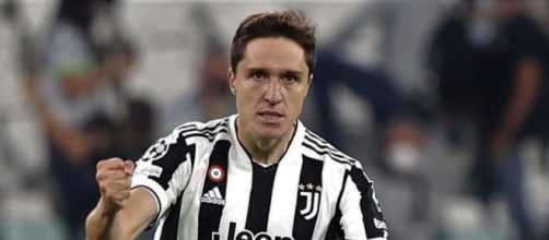 Federico Chiesa, centrocampista della Juventus.