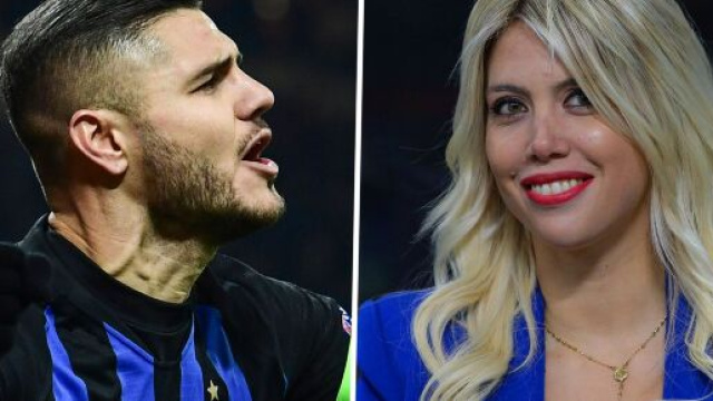 Wanda Nara e il calciatore Icardi.