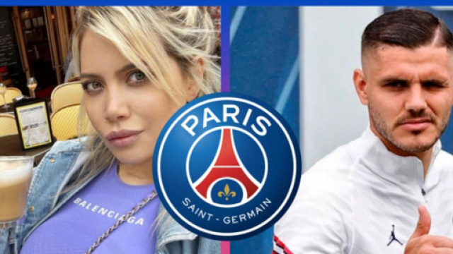 Wanda Nara et Mauro Icardi séparés. (crédit montage Blasting)