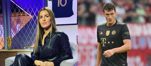 Vanessa Le Moigne a défendu Benjamin Pavard sur Twitter. (crédit Twitter et Instagram)