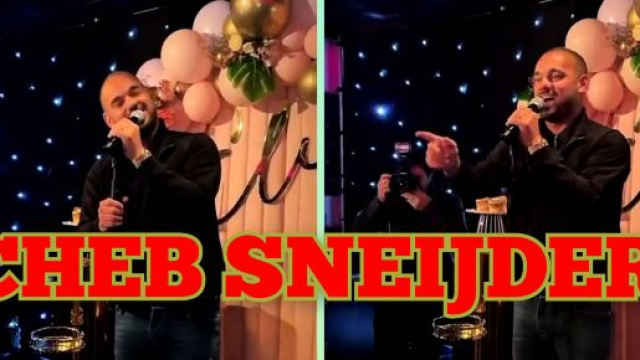 Wesley Sneijder chante du raï et fait le buzz (captures YouTube)