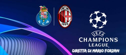 Champions League: Porto vs Milan allo stadio Do Dragao alle ore 21.