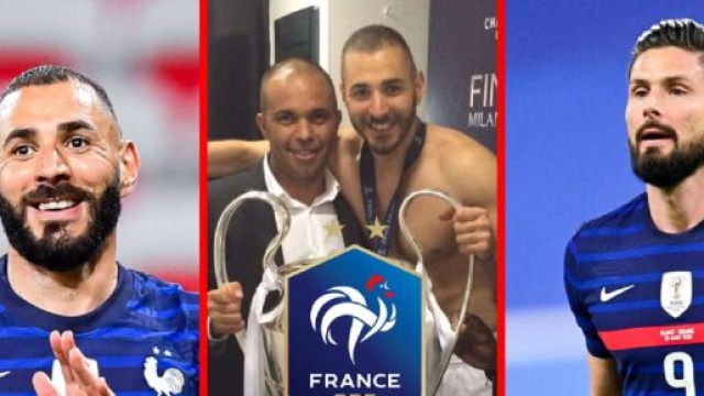 L'ex agent de Benzema d&eacute;rape en direct sur Olivier Giroud (captures YouTube et montage photo)