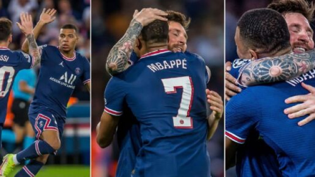 PSG - Leipzig : La connexion entre Mbappé et Messi régale les fans (captures YouTube)