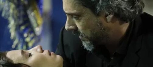 Cora e Zé em 'Império'. (Reprodução/TV Globo)