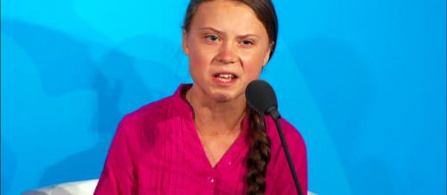 Greta Thunberg attacca l'Onu sulle questioni ambientali.