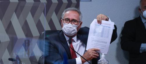 CPI da Covid: Renan Calheiros inicia leitura do relatório (Edilson Rodrigues/Agência Brasil)