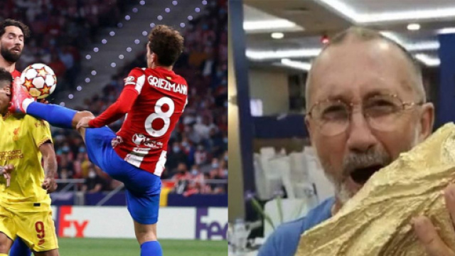 Antoine Griezmann a vu rouge ce mardi soir en C1. (crédit Instagram)