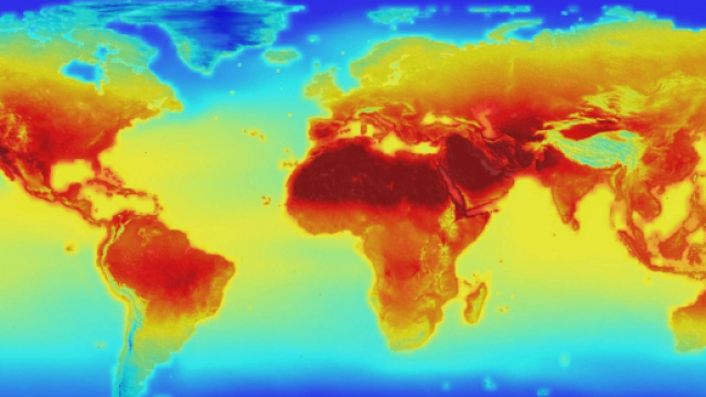 Foto che mostra i paesi pi&ugrave; colpiti dalla crisi climatica e dall'innalzamento delle temperature.