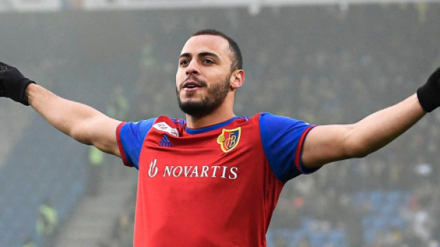 Mendon&ccedil;a Cabral, attaccante del Basilea.