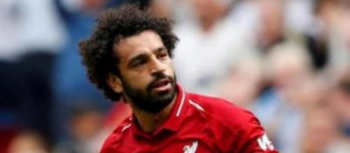 Mohamed Salah, giocatore del Liverpool.